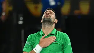 Djokovic, tras su victoria ante Sinner en semifinales Djokovic, tras su victoria ante Sinner en semifinales