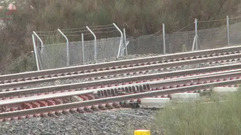 Trabajos de reparación de las vías en Adamuz Trabajos de reparación de las vías en Adamuz