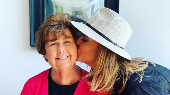 Savannah Guthrie con su madre