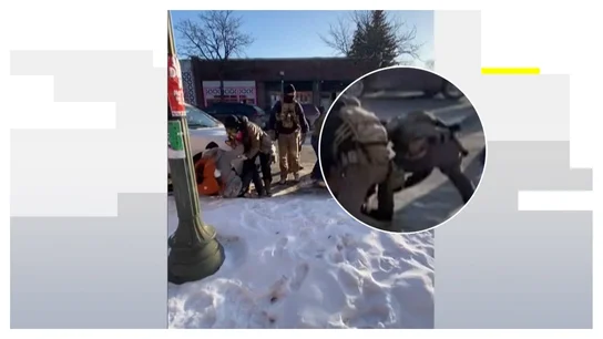 Operativo de los agentes del ICE Operativo de los agentes del ICE