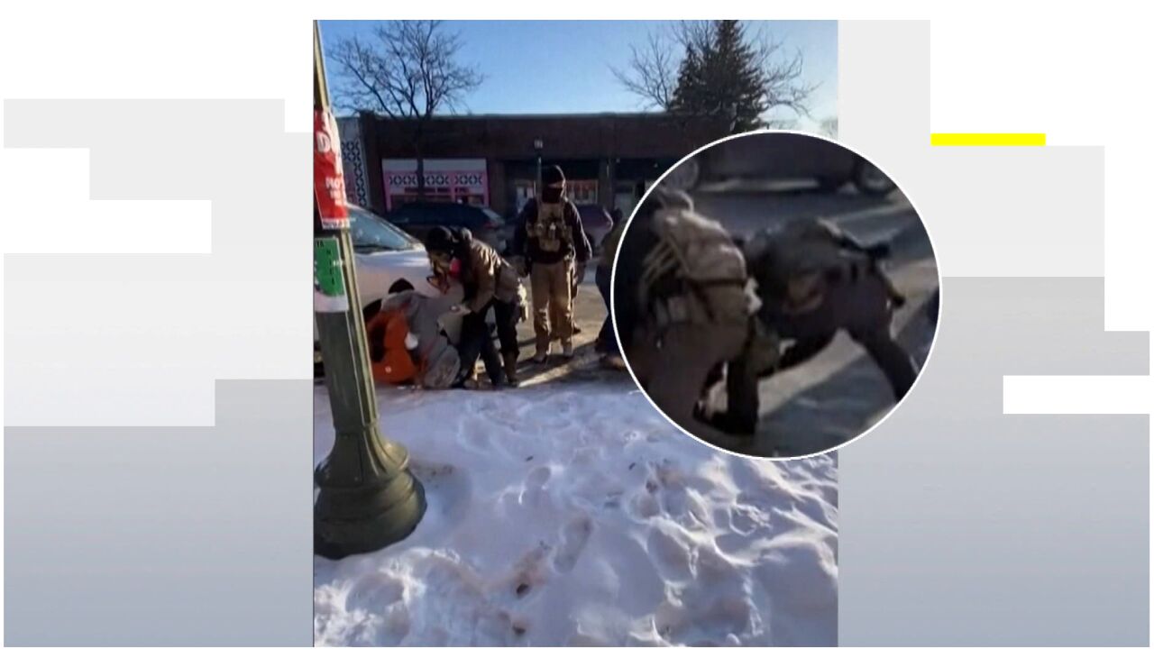 Operativo de los agentes del ICE