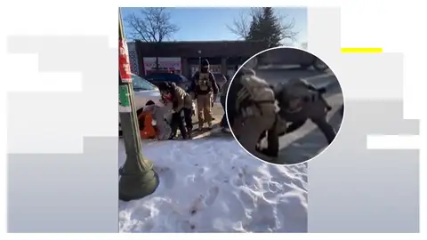 Operativo de los agentes del ICE Operativo de los agentes del ICE