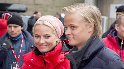 Mette-Marit y Marius Borg Mette-Marit y Marius Borg