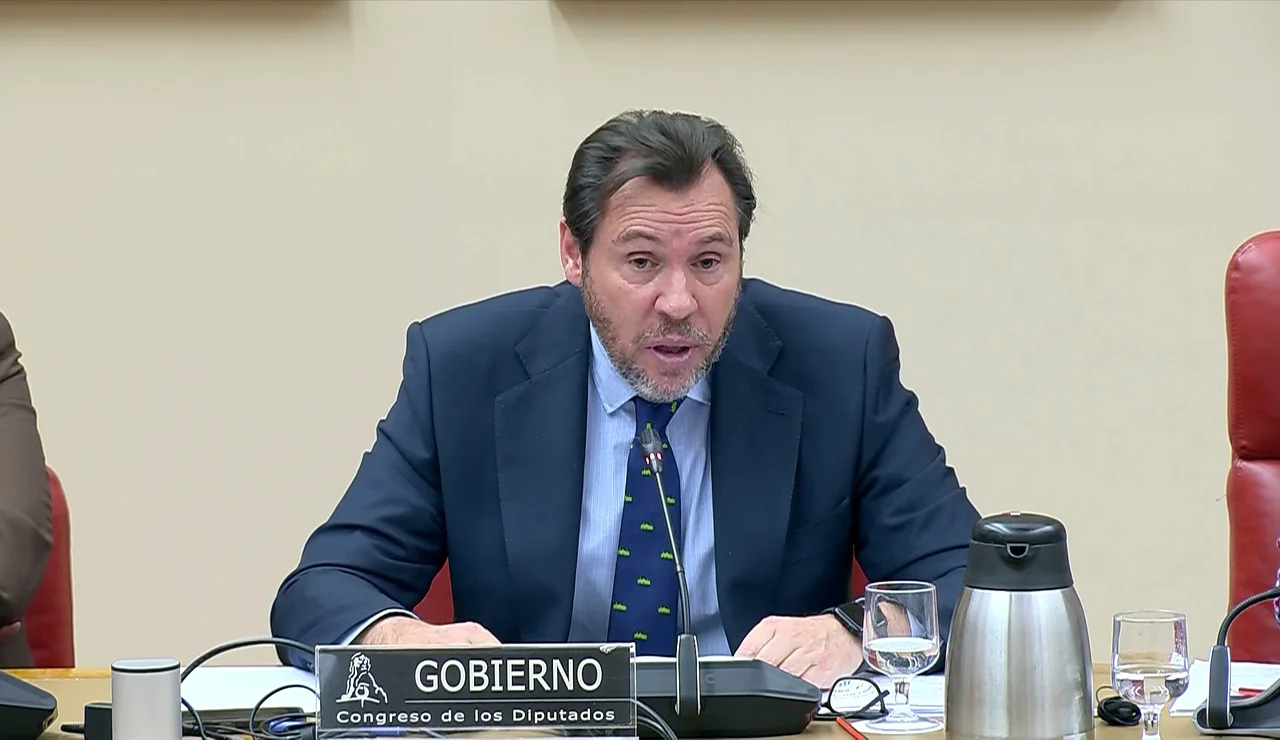 Óscar Puente declara en el Congreso de los Diputados