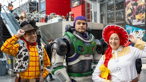 Grupo disfrazado de Toy Story Grupo disfrazado de Toy Story