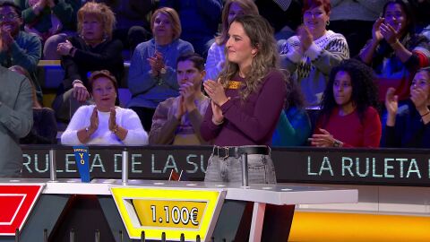 &iexcl;Un panel de m&aacute;s de 1.000 euros! La euforia se apodera de Estela 