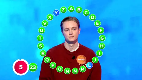 Manu acaricia el bote con 23 aciertos en El Rosco y Rosa se aferra a la heroica Manu acaricia el bote con 23 aciertos en El Rosco y Rosa se aferra a la heroica