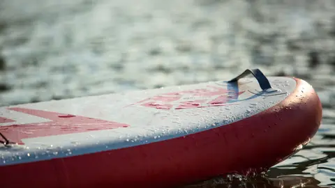 Imagen de archivo de una tabla de paddle Imagen de archivo de una tabla de paddle