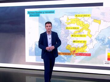 C&eacute;sar Gonzalo anuncia que siguen las lluvias.