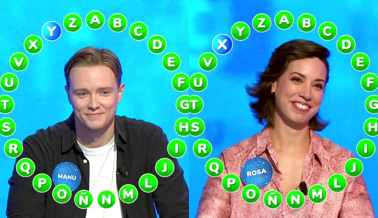 Las ocho veces que Manu y Rosa lograron 24 aciertos en Pasapalabra
