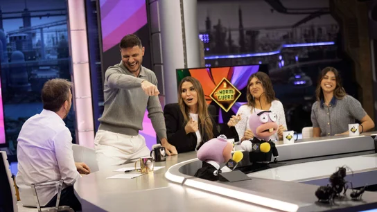 Joaquín Sánchez y Susana Saborido se enfrentan a Daniela y Salma en un desternillante reto musical Joaquín Sánchez y Susana Saborido se enfrentan a Daniela y Salma en un desternillante reto musical