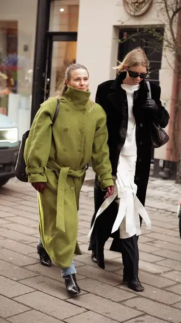 Abrigo verde matcha Abrigo verde matcha