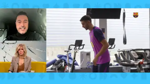 Futbolistas del Barça, asaltados. Futbolistas del Barça, asaltados.