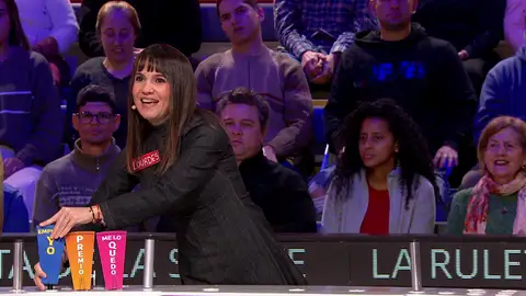 El curioso arranque de Lourdes en La ruleta de la suerte El curioso arranque de Lourdes en La ruleta de la suerte