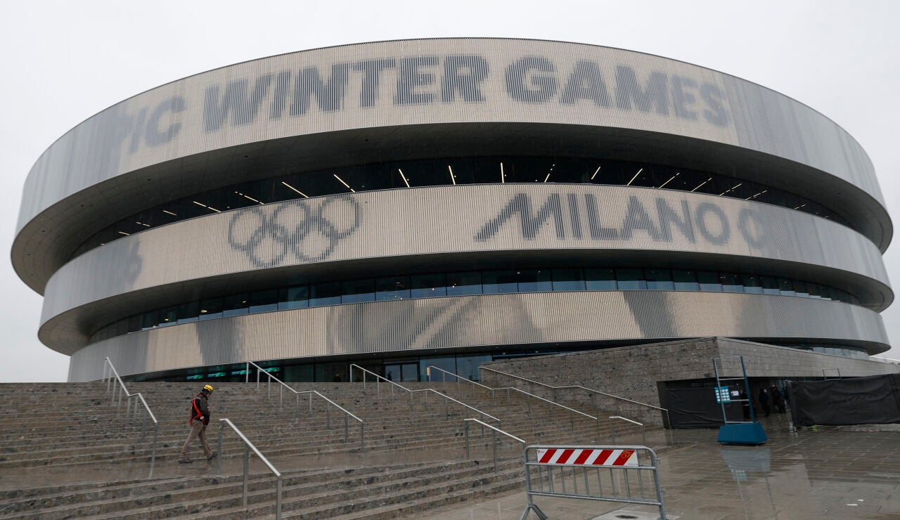 Exterior del Milano Santagiulia Ice Hockey Arena