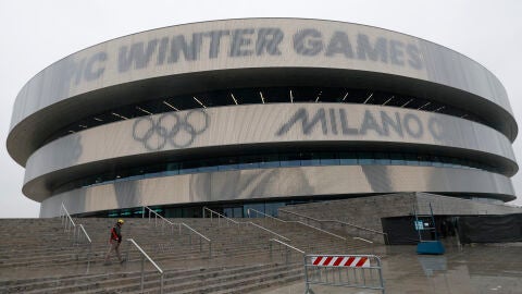Exterior del Milano Santagiulia Ice Hockey Arena
