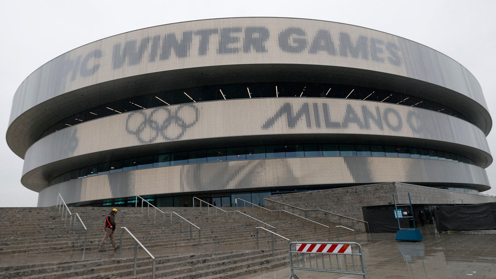 Exterior del Milano Santagiulia Ice Hockey Arena