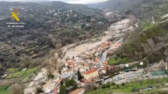 El r&iacute;o Aguas Blancas a su paso por el municipio de D&uacute;dar