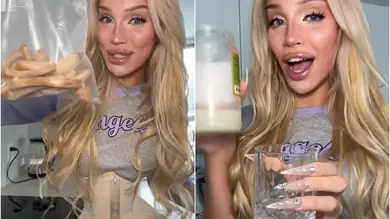 Una influencer francesa asegura haberse quitado varias costillas, hace un caldo con ellas y se lo bebe: Una influencer francesa asegura haberse quitado varias costillas, hace un caldo con ellas y se lo bebe: