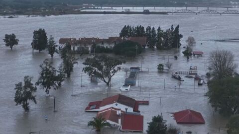 Inundaciones en Portugal por la borrasca Leonardo 