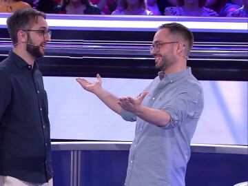 Agust&iacute;n y Emilio, concursantes de Atrapa un mill&oacute;n