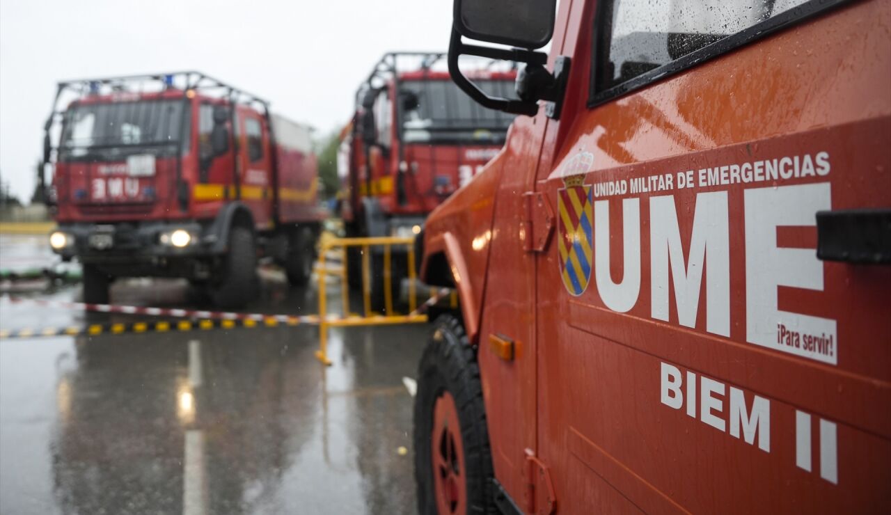 Imagen de la UME en el Palmar de Troya