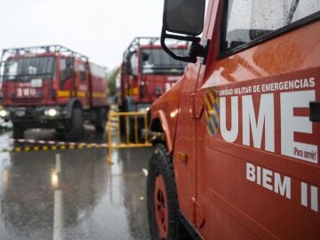 Imagen de la UME en el Palmar de Troya