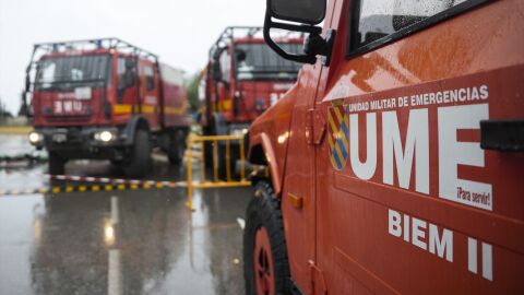 Imagen de la UME en el Palmar de Troya