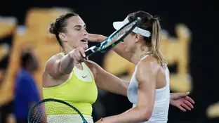 Sabalenka y Badosa tras las semifinales del Open de Australia 2025 Sabalenka y Badosa tras las semifinales del Open de Australia 2025