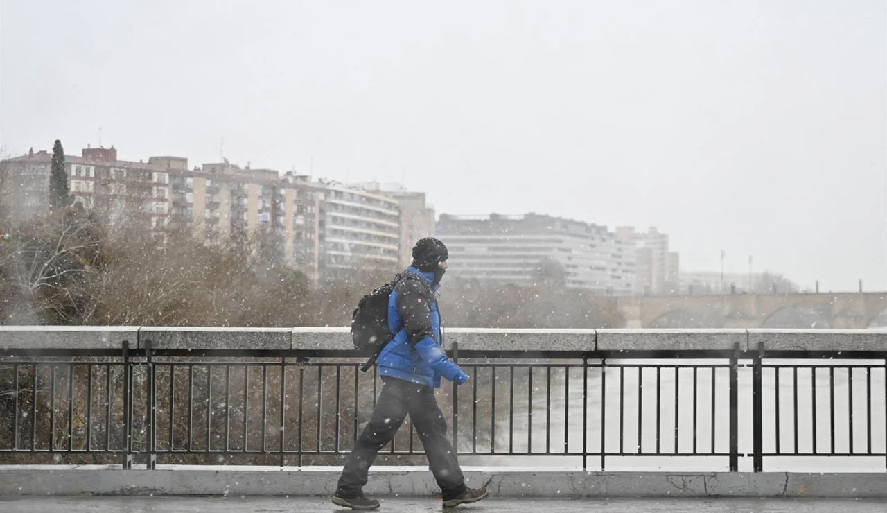 La Aemet mantiene la alerta por deshielos y nieve este lunes en Ávila, Segovia, León y Zamora