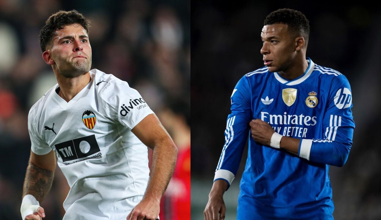 Hugo Duro y Kylian Mbapp&eacute;