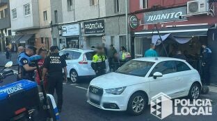 Imagen del lugar donde se ha producido el atropello