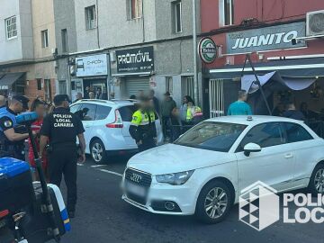 Imagen del lugar donde se ha producido el atropello