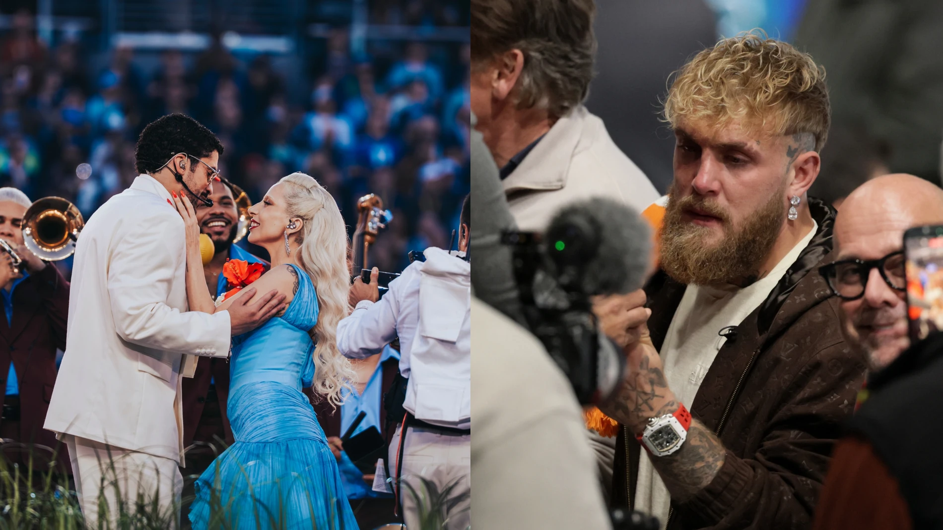 Bad Bunny actuando en la Super Bowl y Jake Paul en Milano-Cortina Bad Bunny actuando en la Super Bowl y Jake Paul en Milano-Cortina