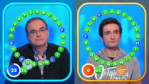 Francisco planta cara a Alejandro en su estreno en El Rosco: ¿alcanzará sus 22 aciertos? Francisco planta cara a Alejandro en su estreno en El Rosco: ¿alcanzará sus 22 aciertos?