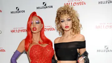 Heidi Klum y Gigi Hadid disfrazadas Heidi Klum y Gigi Hadid disfrazadas