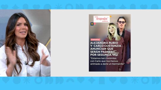 Laura Matamoros, sobre Carlo Costanzia y Alejandra Rubio