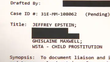 Papeles caso Epstein Papeles caso Epstein