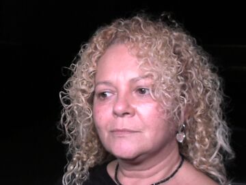 Mar&iacute;a del Mar Bisbal en el velatorio de su padre