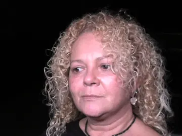 María del Mar Bisbal en el velatorio de su padre María del Mar Bisbal en el velatorio de su padre