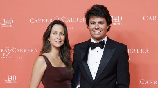 &Aacute;lvaro Castillejo y Cristina Fern&aacute;ndez en un evento