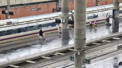 Se reanuda la circulación ferroviaria del AVE Madrid-Barcelona tras el incendio en San Fernando de Henares 