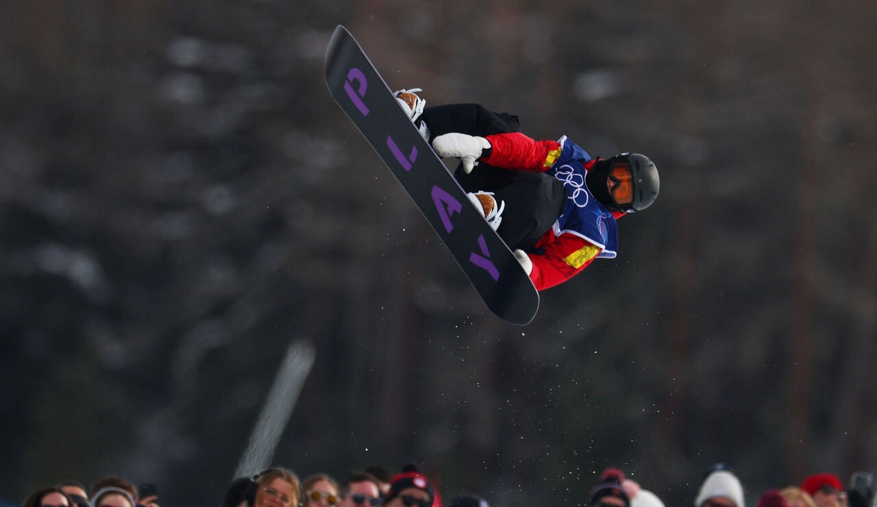 Queralt Castellet, en acci&oacute;n en Livigno