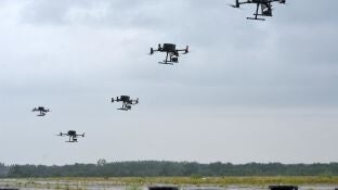 Drones desplegaos en la guerra de Ucrania