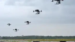 Drones desplegaos en la guerra de Ucrania Drones desplegaos en la guerra de Ucrania