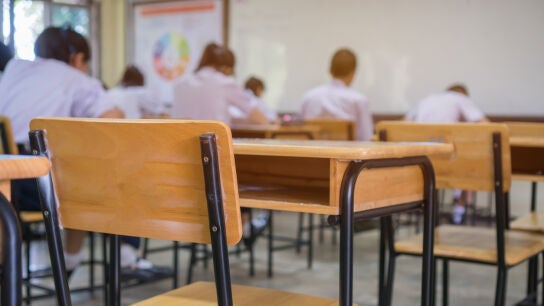 Una escuela en Tailandia