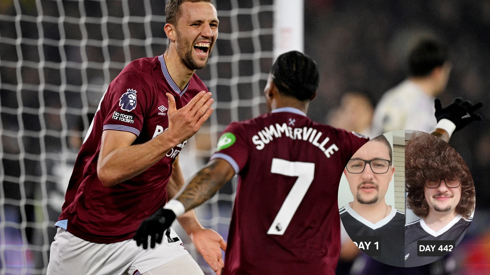 Tomas Soucek celebra su gol ante el Manchester United Tomas Soucek celebra su gol ante el Manchester United