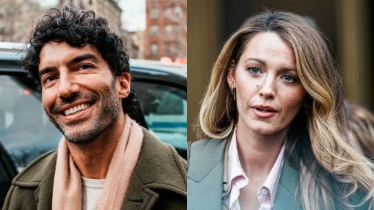 Justin Baldoni y Blake Lively en una comparecencia antes de su juicio