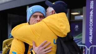 Vladyslav Heraskevych, consolado tras su expulsi&oacute;n de los JJOO