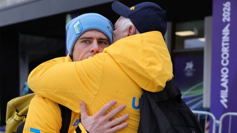 Vladyslav Heraskevych, consolado tras su expulsi&oacute;n de los JJOO